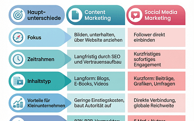 Social Media Marketing oder Content Marketing?
